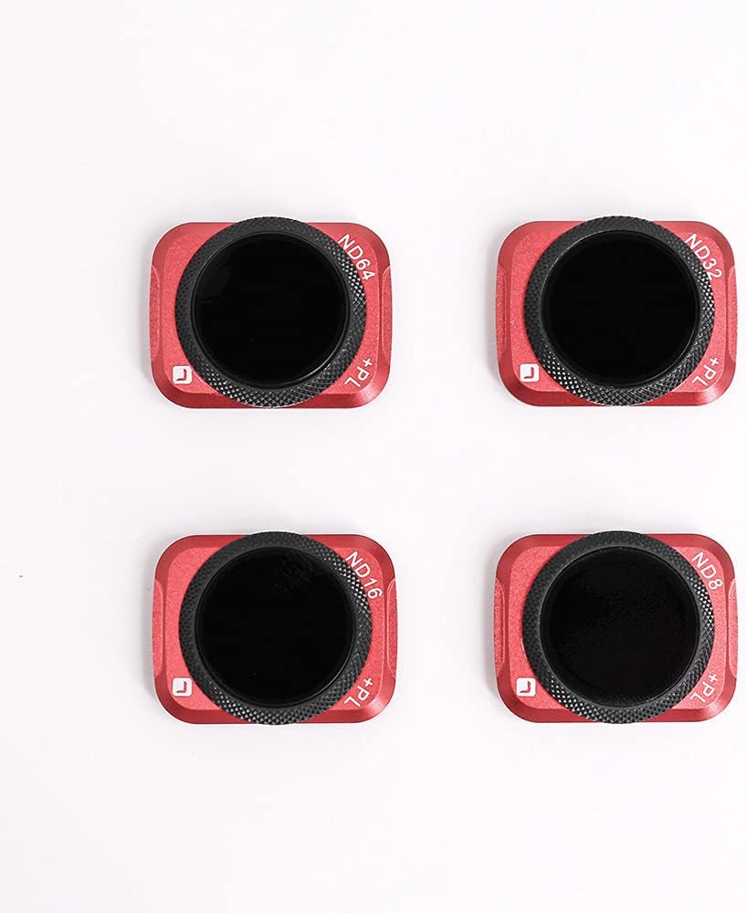 JONGSUN 4Pack ND Filter Set (ND8/PL ND16/PL ND32/PL ND64/PL) Kompatibel mit DJI Mavic Air 2 Drone (N