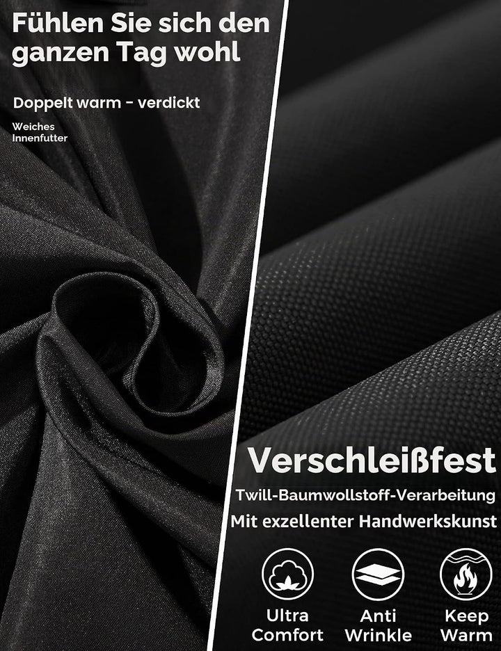 Wantdo Damen Winter Warm Puffer Mantel Wasserabweisend Outdoor Jacke Winddichte Oberbekleidung Mante