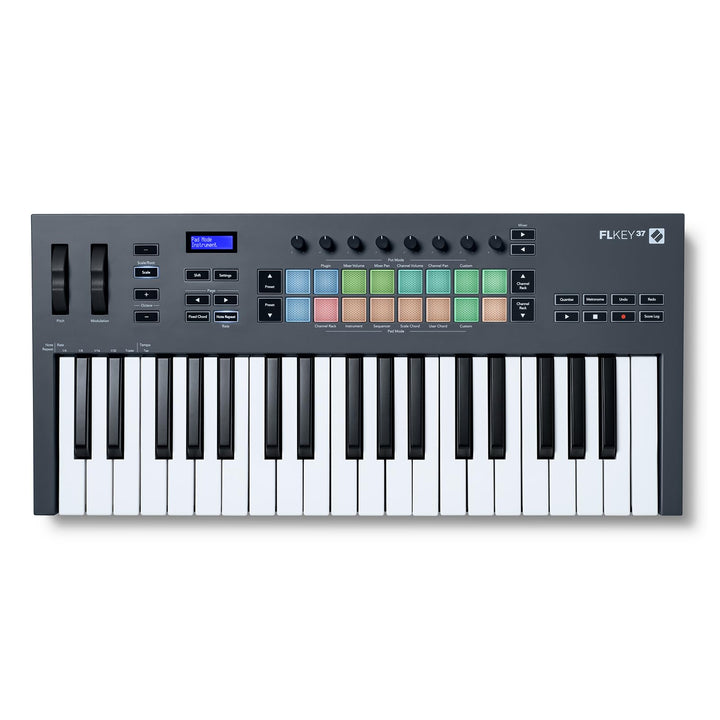 Novation FLkey 37 MIDI-Controller-Keyboard – Nahtlose Integration in FL Studio mit Akkord- und Skale