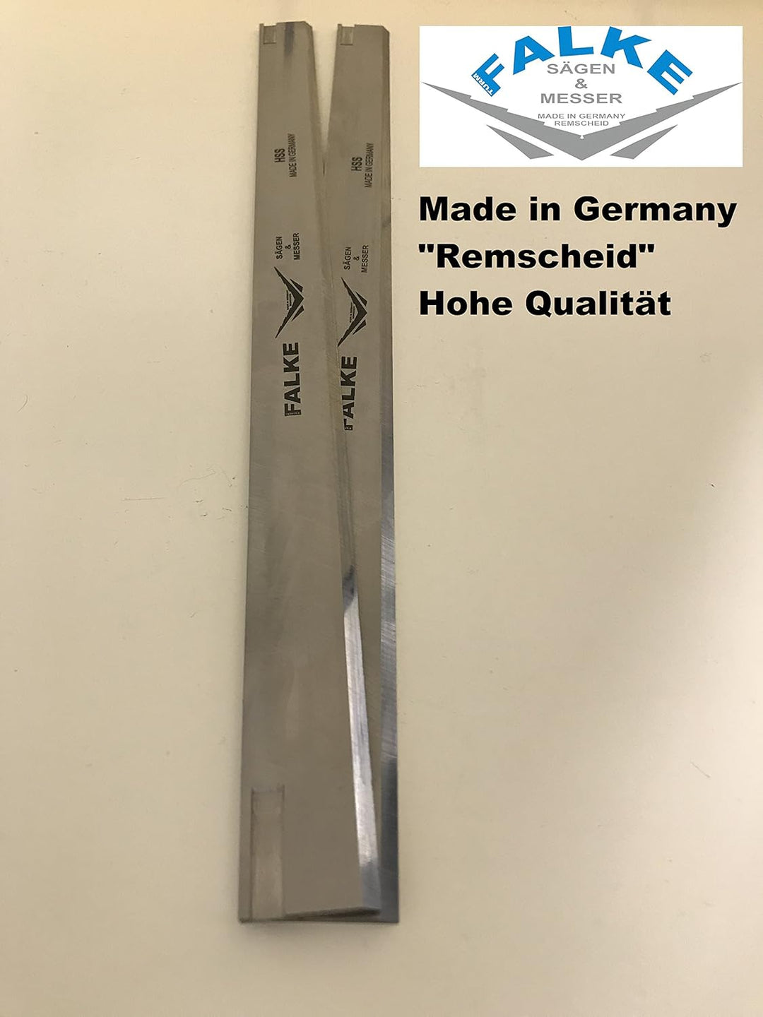 3 Stück Elektra Beckum HSS Hobelmesser HC 410 410x25x3mm 2 Einstellnuten