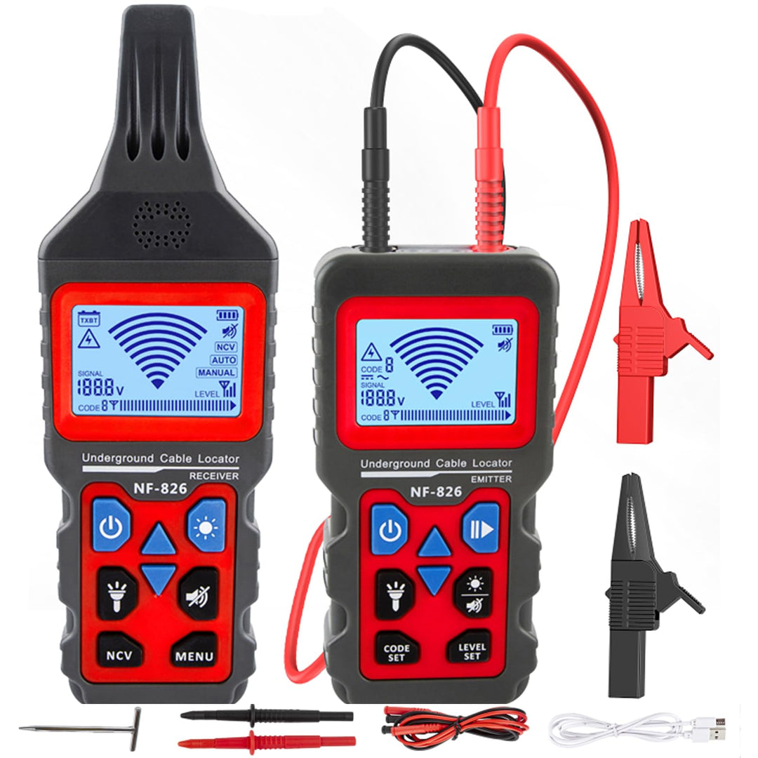 NOYAFA NF-826 Untergrundkabel Tester Locator Draht Tracker Detektor, Wand und unterirdische Rohrleit
