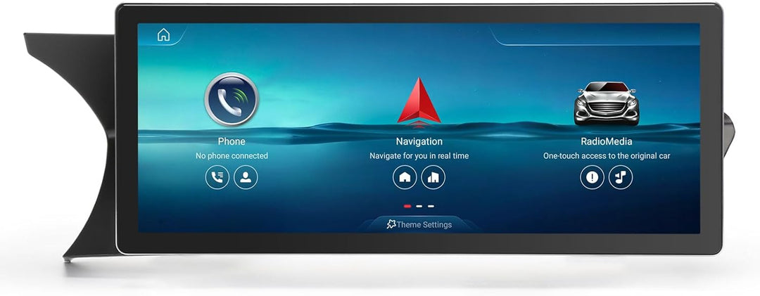 Erisin 10.25" 8-Kern 4GB+64GB Android 12 Autoradio GPS Navi für Mercedes-Benz C-Klasse W204 S204 mit
