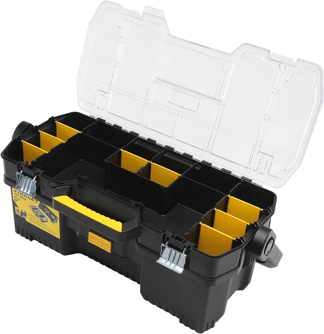 Stanley Werkzeugtrage 2-in-1 Set (67 x 32 x 25 cm, mit Organizeraufsatz, beide Einheiten getrennt ve
