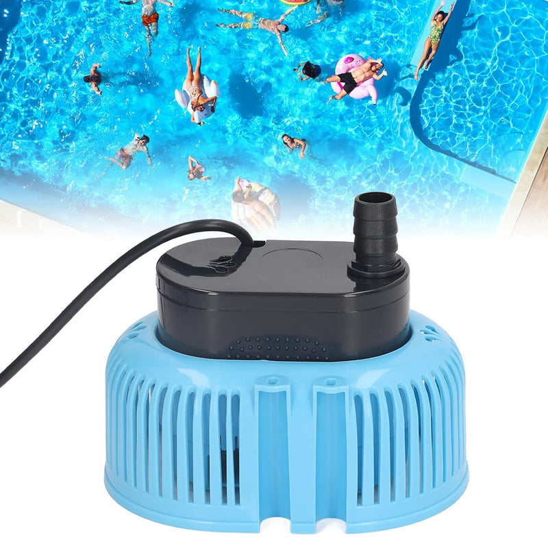 Poolabdeckungspumpe, Tauchpumpe für Poolabdeckungen, Geräuscharm, IPX8, Wasserdicht, 75 W, für Zuhau