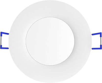 linovum WEEVO 6 Stück dimmbare Bad LED Einbauleuchten IP44-6,5W warmweiss - runde Deckenspots 230V m