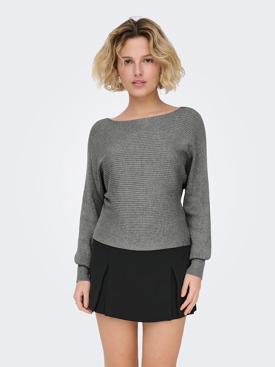 ONLY Female Strickpullover ONLADALINE Strickpullover, Medium Grey Melange
