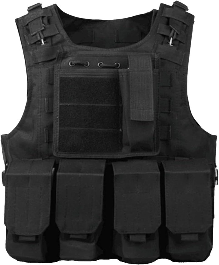 HEEPDD Militärweste, Outdoor-Arbeitsausrüstung, Leichter Klettverschluss, Verstellbarer Stahldraht f