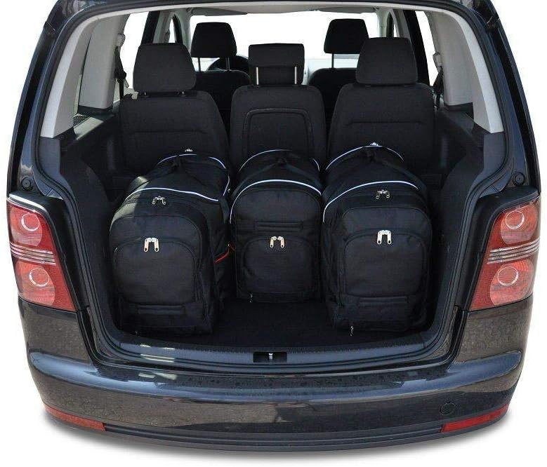 KJUST Dedizierte Reisetaschen 4 stk kompatibel mit VW TOURAN I (1T) 2003-2015
