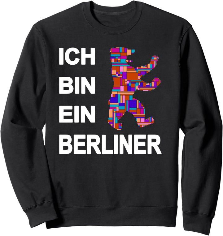 Berlin Design - Berliner Bär - Ich bin ein Berliner Sweatshirt