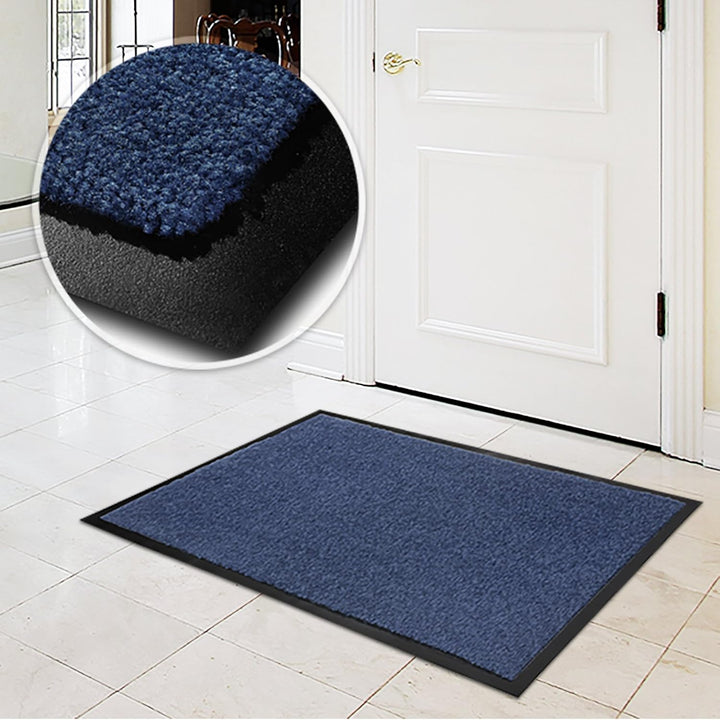 Floordirekt Schmutzfangmatte Monochrom | Fussmatte in 10 Grössen &amp; 8 Farben | Türmatte für innen &amp; a