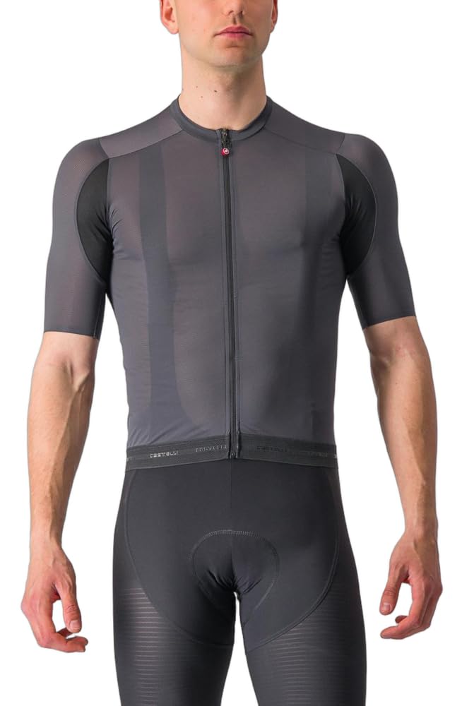 CASTELLI Herren T-Shirt XXL Dunkelgrau, XXL Dunkelgrau