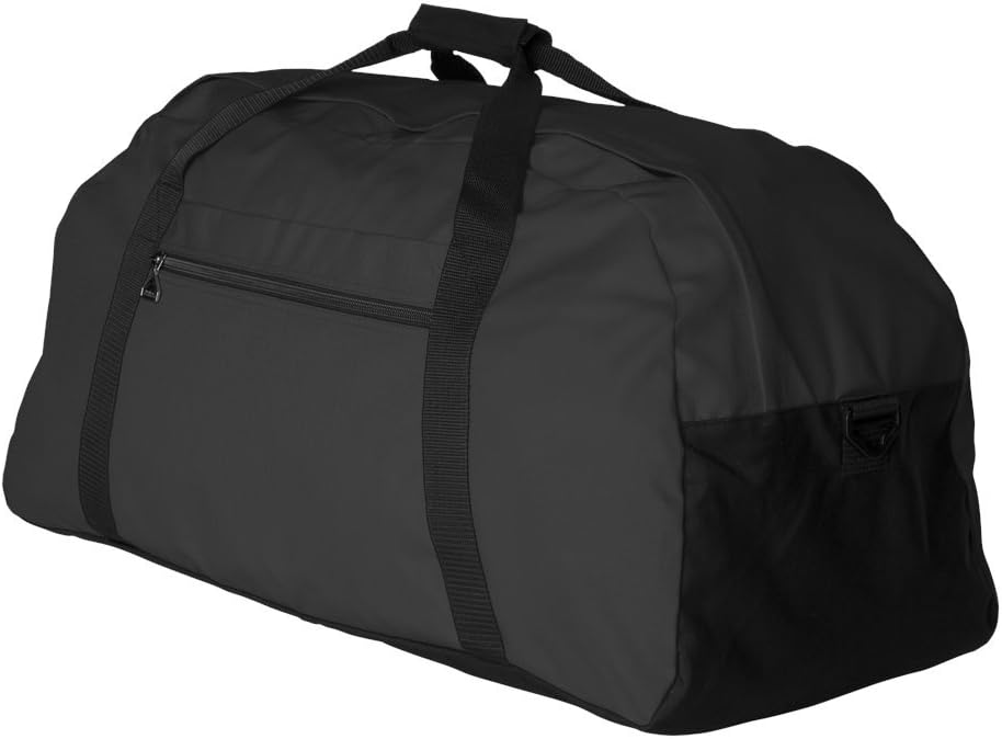Augusta Sportswear Large Ripstop Duffel Bag, Einheitsgrösse Graphit/Schwarz