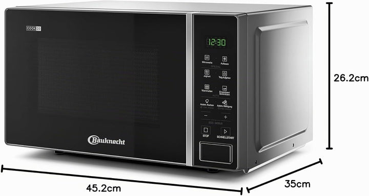 Bauknecht Mikrowelle MWR 201 B/Automatikprogramme/Mikrowelle 700 Watt / 5 Leistungsstufen/Schmelzfun