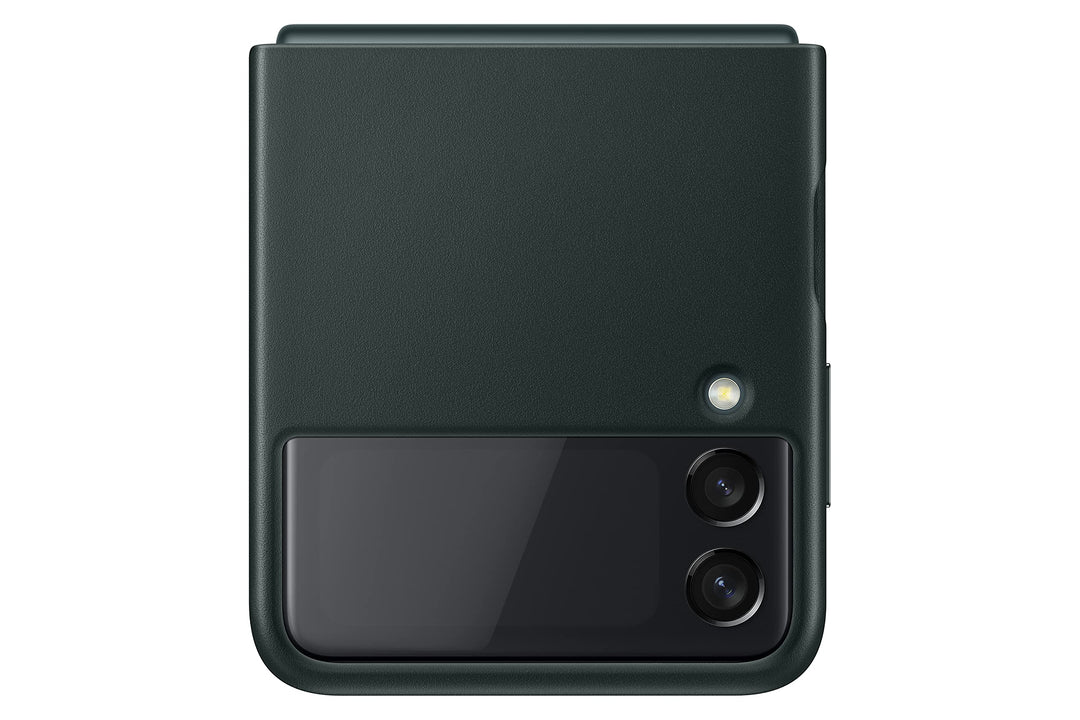 Samsung Leather Cover Smartphone Cover EF-VF711 für das Galaxy Z Flip3 5G, Handy-Hülle, echtes Leder
