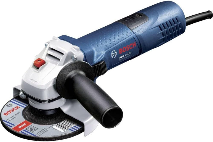 Bosch Professional Winkelschleifer GWS 7-125 (720 Watt, Scheiben-Ø: 125 mm, im