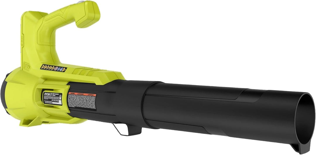 RYOBI 18 V ONE+ Akku-Laubgebläse RY18BLA-0 (145 km/h Luftgeschwindigkeit, Luftvolumen 7,1 m³/min; oh