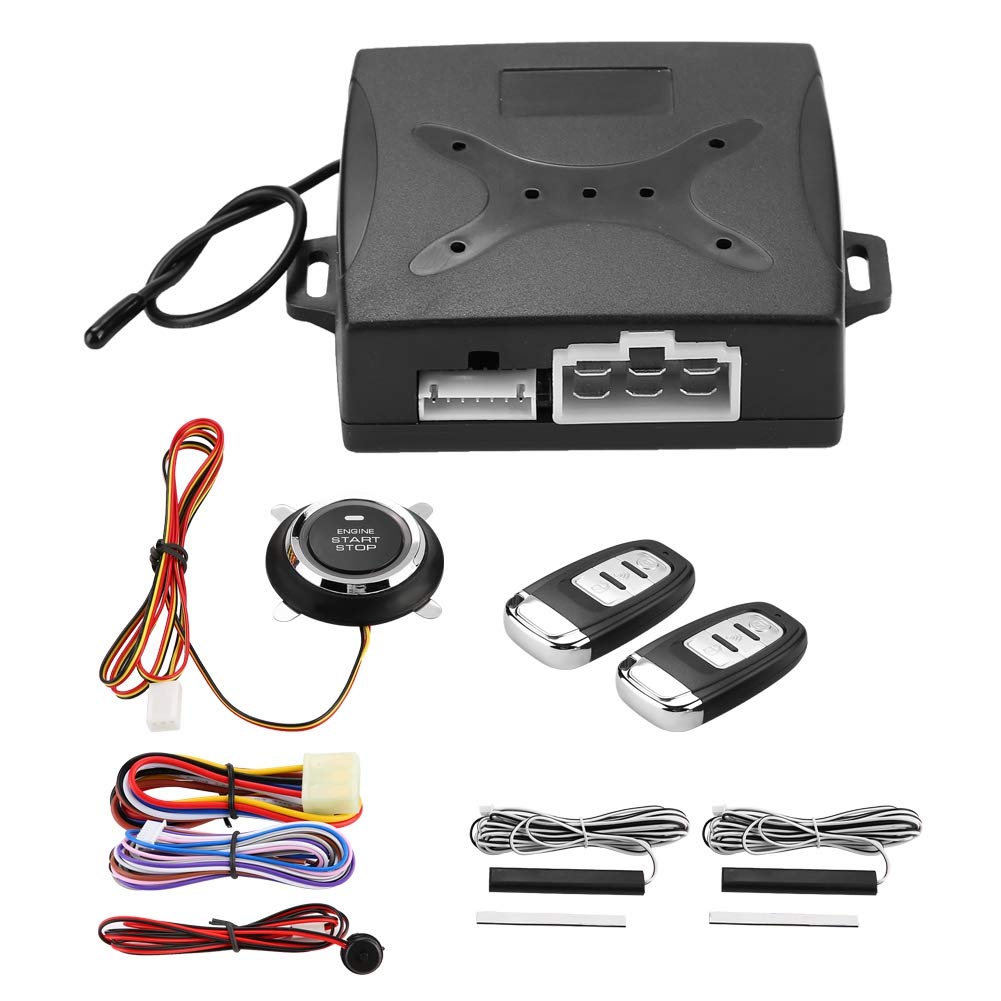 start stop system,keyless start nachrüsten,Auto Alarm Sicherheitssystem, Universal Auto Alarm System
