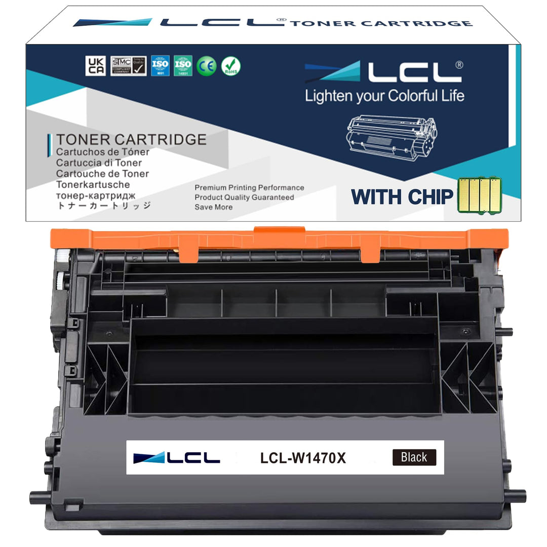 LCL 147X Schwarz Tonerkartuschen kompatibel für HP 147A W1470A 147X W1470X für HP Laserjet Enterpris