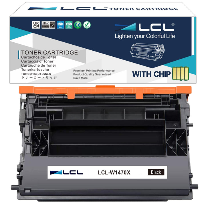 LCL 147X Schwarz Tonerkartuschen kompatibel für HP 147A W1470A 147X W1470X für HP Laserjet Enterpris