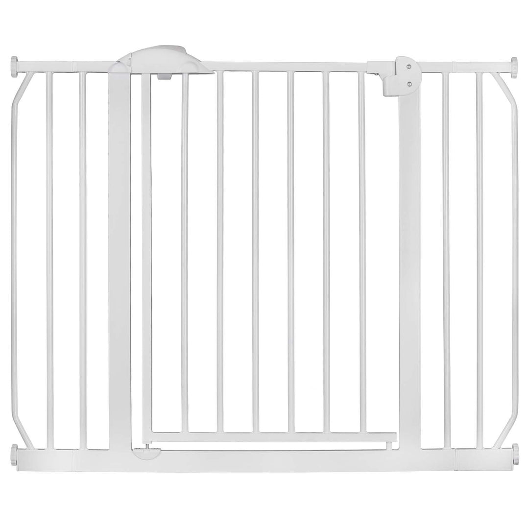 Nukido Treppenschutzgitter Ohne Bohren Türschutzgitter 90° Stop Türgitter Baby Kinder Kindergitter S