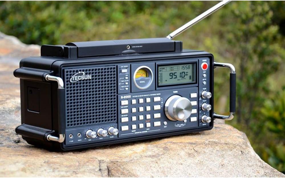 TECSUN S-2000 HAM Amateur Radio SSB Dual Conversion PLL FM/MW/SW/LW Air Band (S-2000)