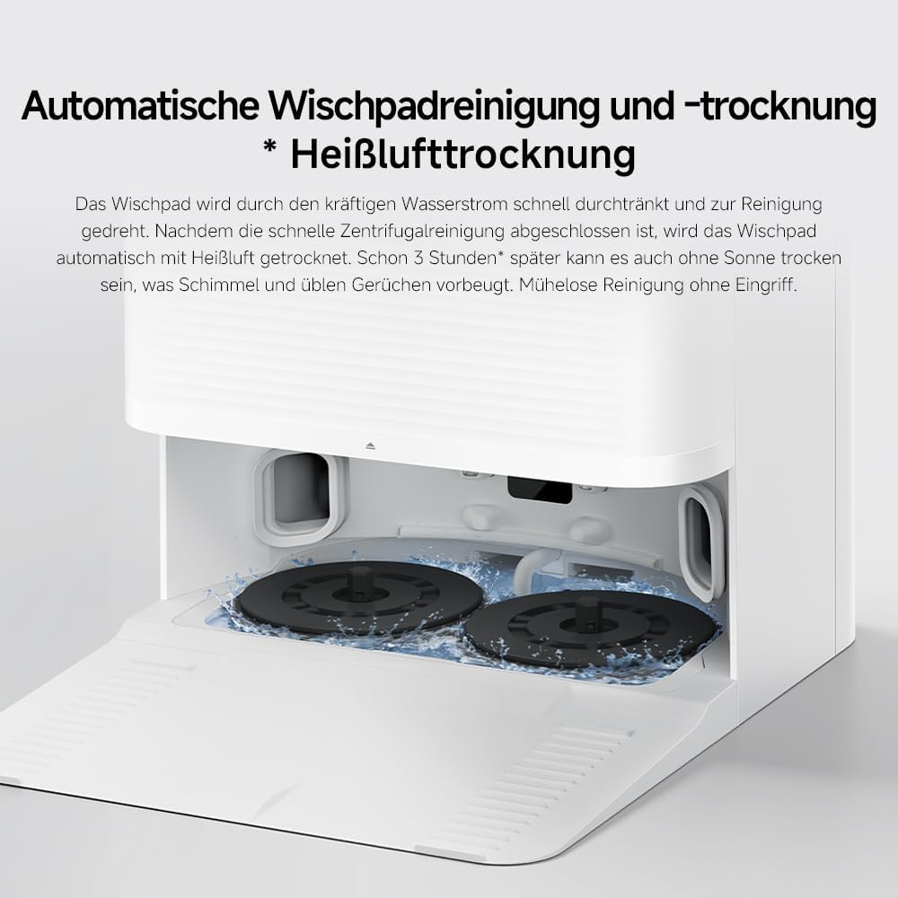 Xiaomi Robot Vacuum X20 Pro – 7000 Pa Saugleistung, duales Moppsystem, 75 Tage Staubbehälterkapazitä