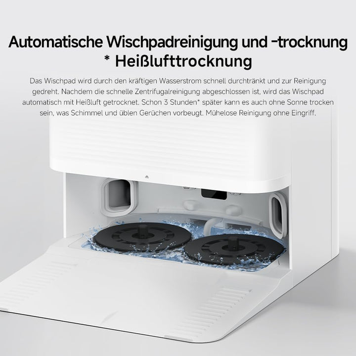 Xiaomi Robot Vacuum X20 Pro – 7000 Pa Saugleistung, duales Moppsystem, 75 Tage Staubbehälterkapazitä