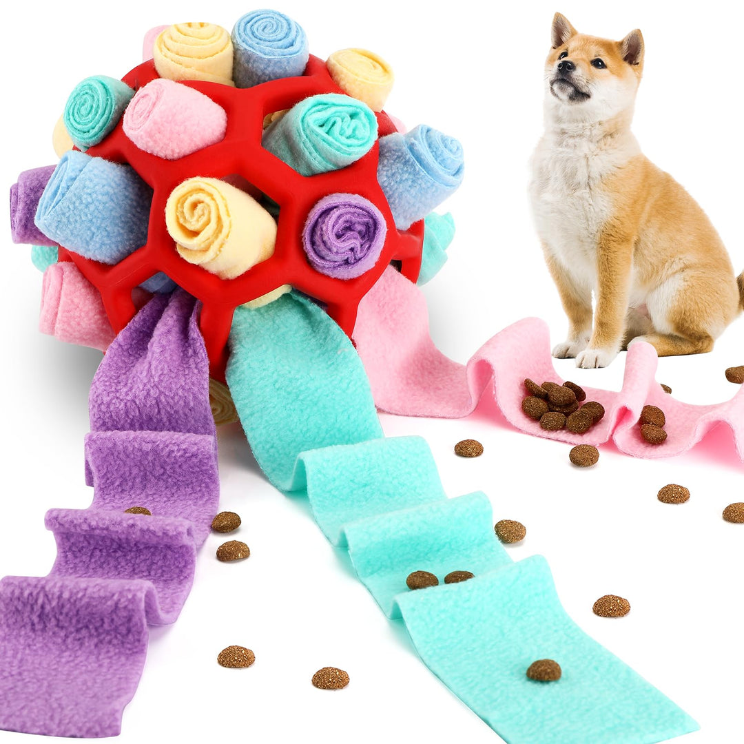 Schnüffelball für Hunde Interaktives Hundespielzeug Schnüffelteppich Schnüffelspielzeug Schnüffelspi