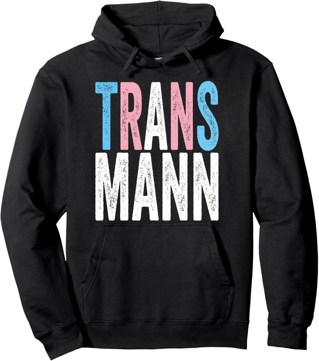 Transmann Trans LGBTQ CSD Gay Pride Love Wins LGBT Pullover Hoodie