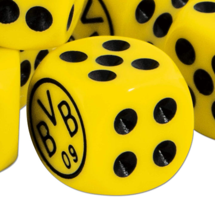 Borussia Dortmund BVB-3D-Stadionpuzzle & BVB-Würfelbecher-Set, 7 Stück (1er Pack) Bundle mit BVB-Wür