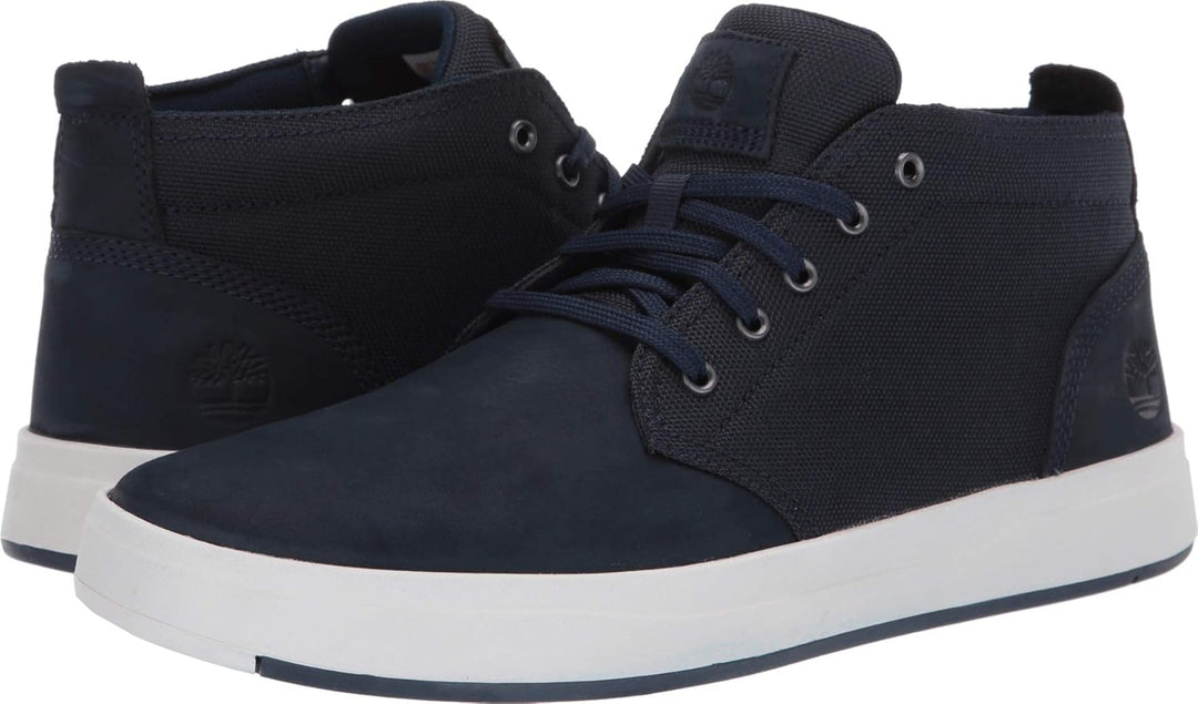 Timberland Herren Davis Square Chukka Sneaker-Stiefel 43 EU Navy, 43 EU Navy