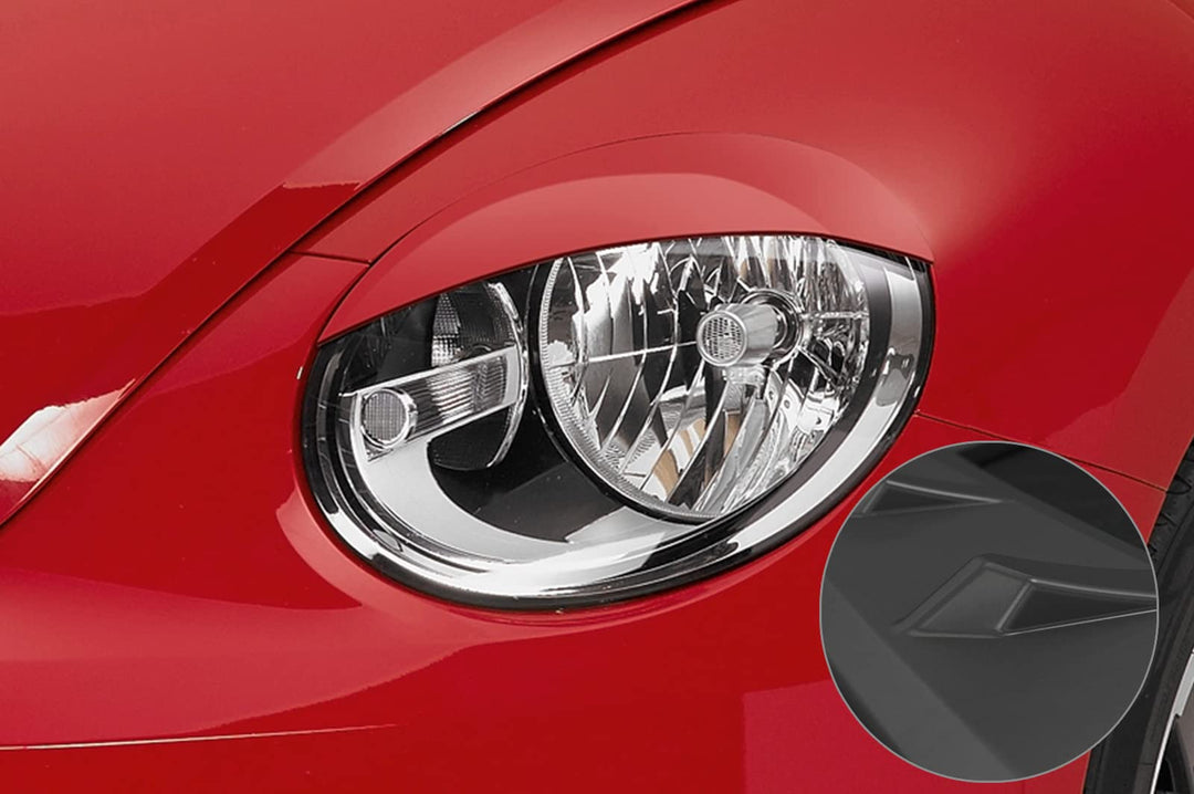 CSR-Automotive Scheinwerferblenden Kompatibel mit/Ersatz für VW Beetle (Typ 5C) SB181-L