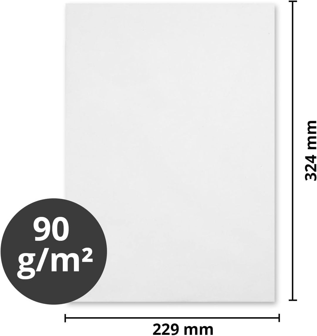 easydruck24de C4 Umschläge 250 Stück I Versandtaschen haftklebend mit Abdeckstreifen I 22,9 x 32,4 c