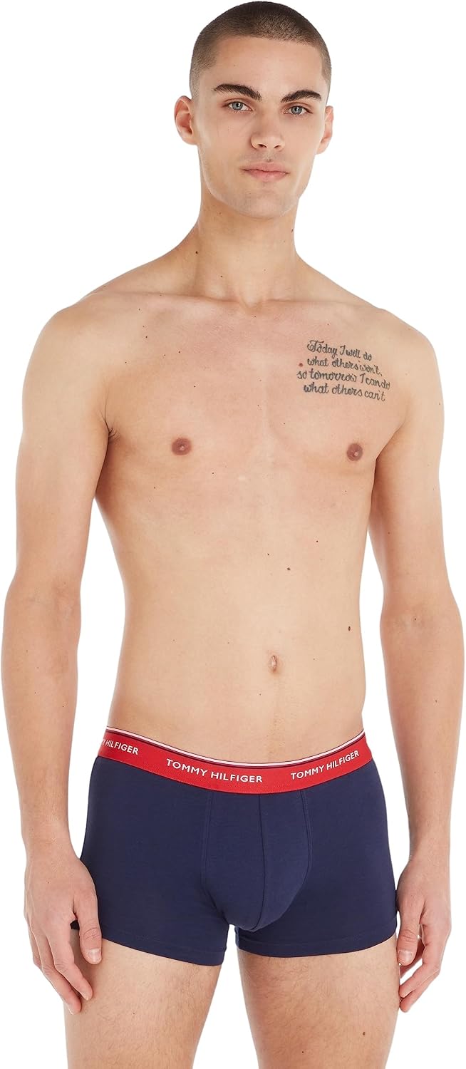Tommy Hilfiger Herren Boxershorts (3er Pack) S Mehrfarbig (Multi / Peacoat), S Mehrfarbig (Multi / P