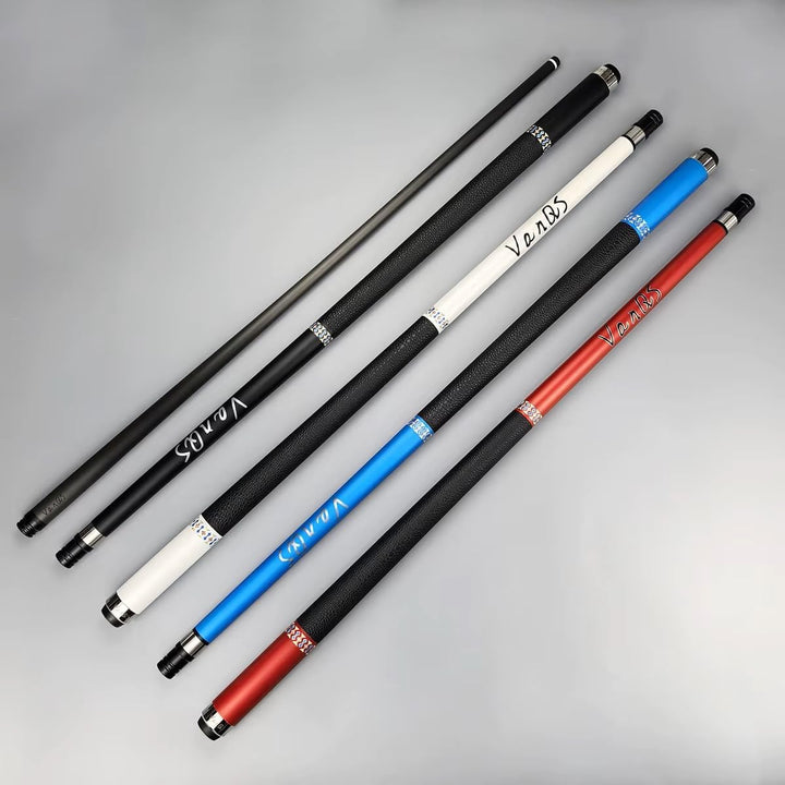VanQs CGS Carbon Billardqueue – 58" Pool Queue aus Carbonfaser mit Uni-Loc Joint, 12,5 mm Leder-Tip