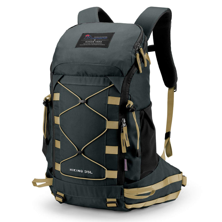 MOUNTAINTOP 35L Wanderrucksack Herren Damen Reiserucksack Trekkingrucksack Leicht Outdoor Camping Ru