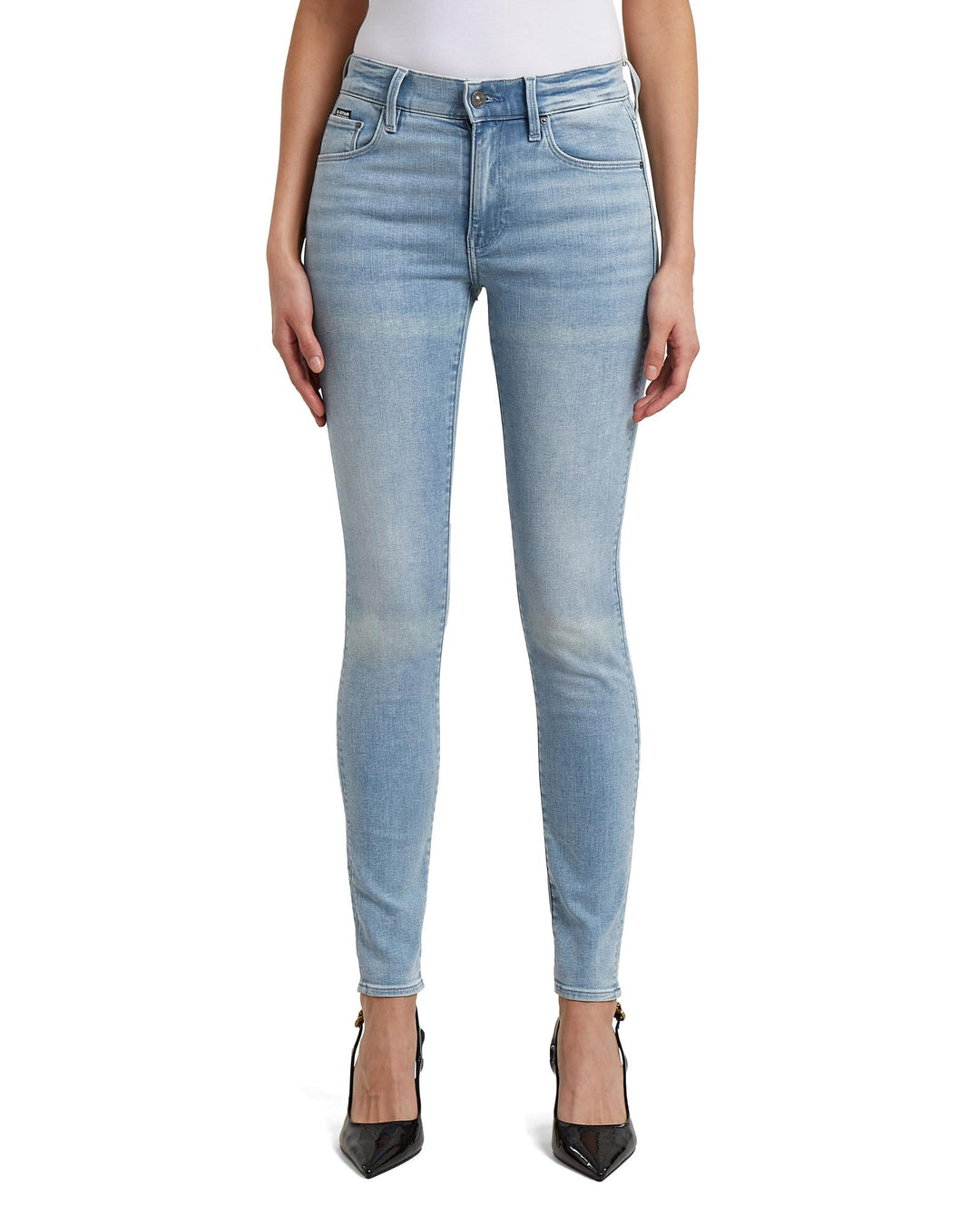 G-STAR Damen 3301 Skinny Jeans 23W / 30L Blau (Lt Aged D05175-8968-424), 23W / 30L Blau (Lt Aged D05