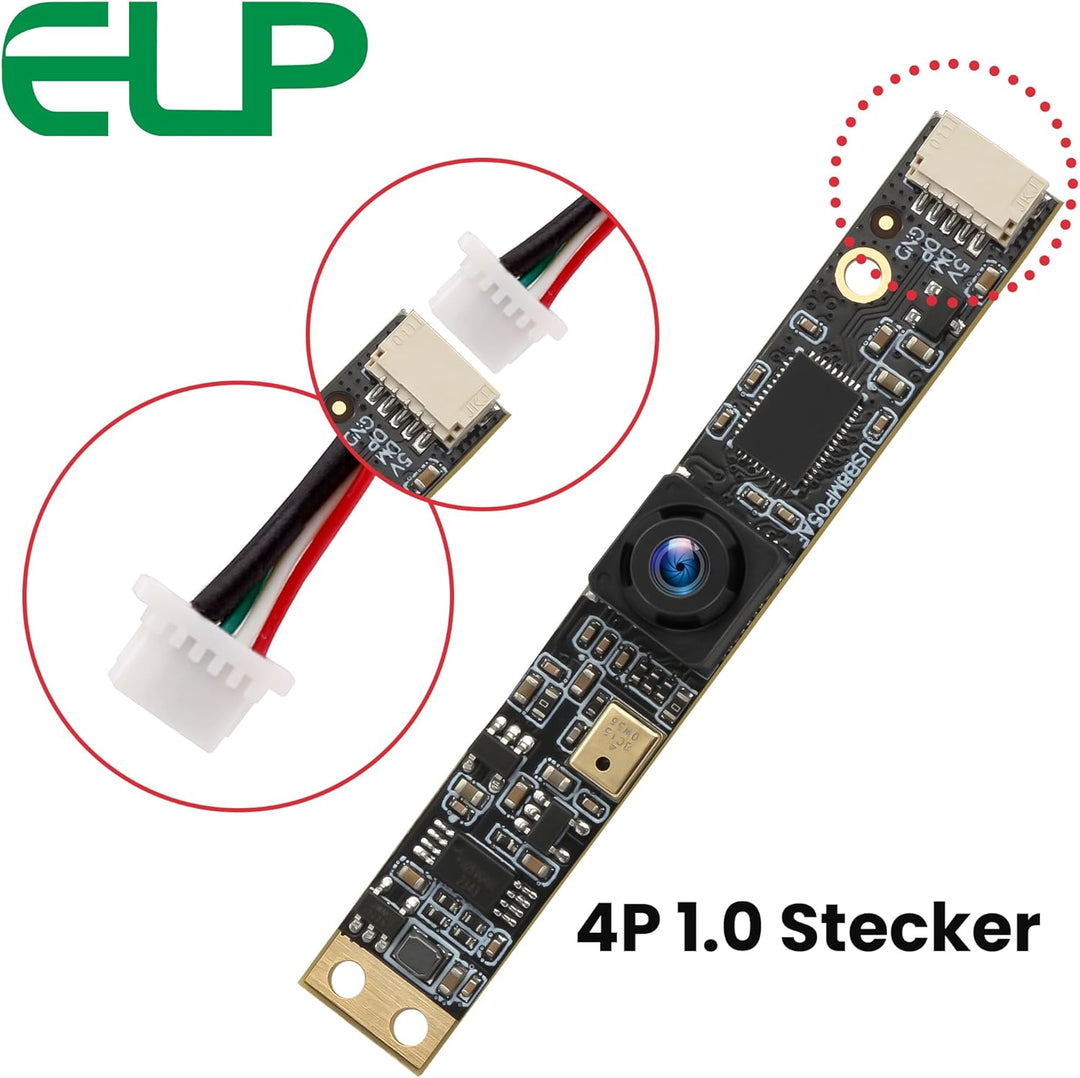 G 8MP USB Kameramodul mit Mikrofon Weitwinkel PC Kamera für Computer 4K Lightburn Kamera für Lasergr