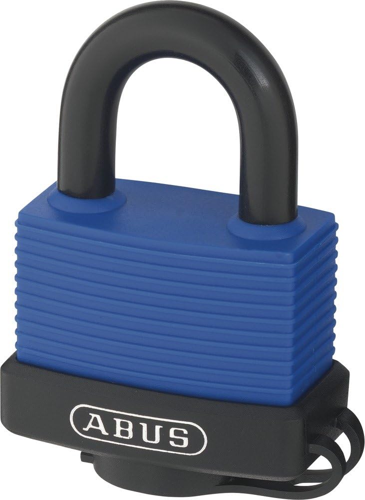 ABUS Messing-Vorhängeschloss Aqua Safe 70IB/50 - wetterfest - Edelstahlbügel für extra Korrosionssch