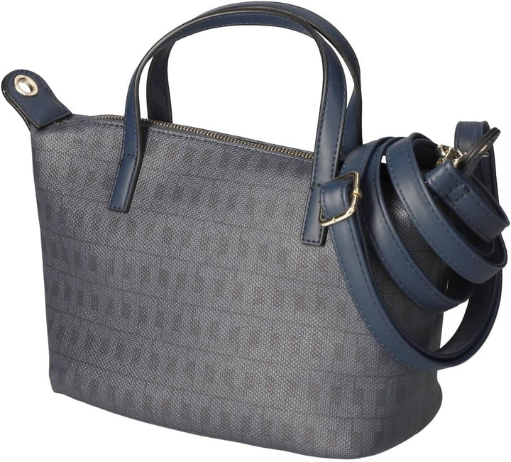 Tamaris Shopper Marlies 32700 Damen Handtaschen Print Einheitsgrösse Blue 500, Einheitsgrösse Blue 5