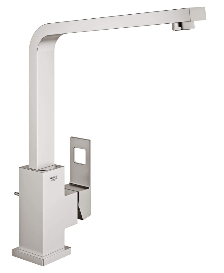 Grohe Eurocube EHM SPT L-Auslauf Edelstahl, Edelstahl