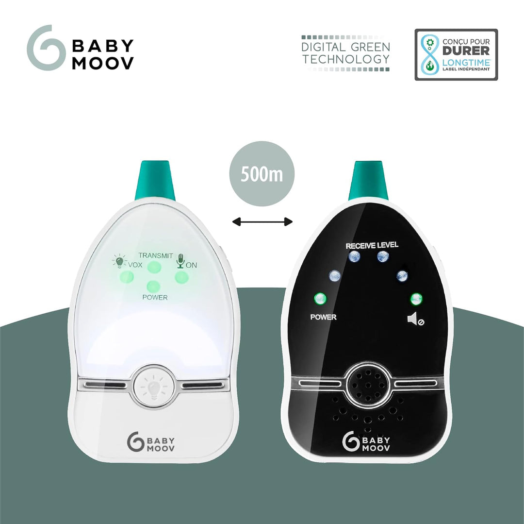 Babymoov Easy Care Audio Babyphone mit Nachtlicht - Niedrige
