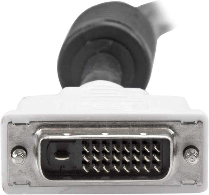 StarTech.com DVI-D Dual Link Kabel 10m (Stecker/Stecker), DVI 24+1 Pin Monitorkabel Dual Link, DVI A