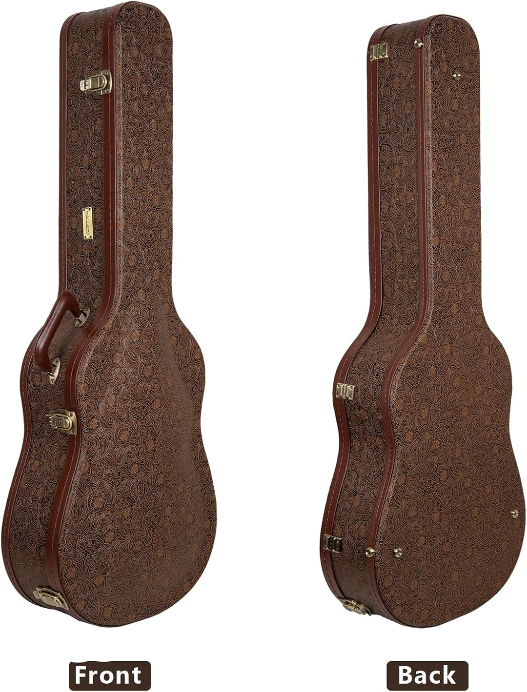 Crossrock Designer Serie – Universelles Holzetui für Gibson Acoustic J45 und Martin Dreadnought Gita