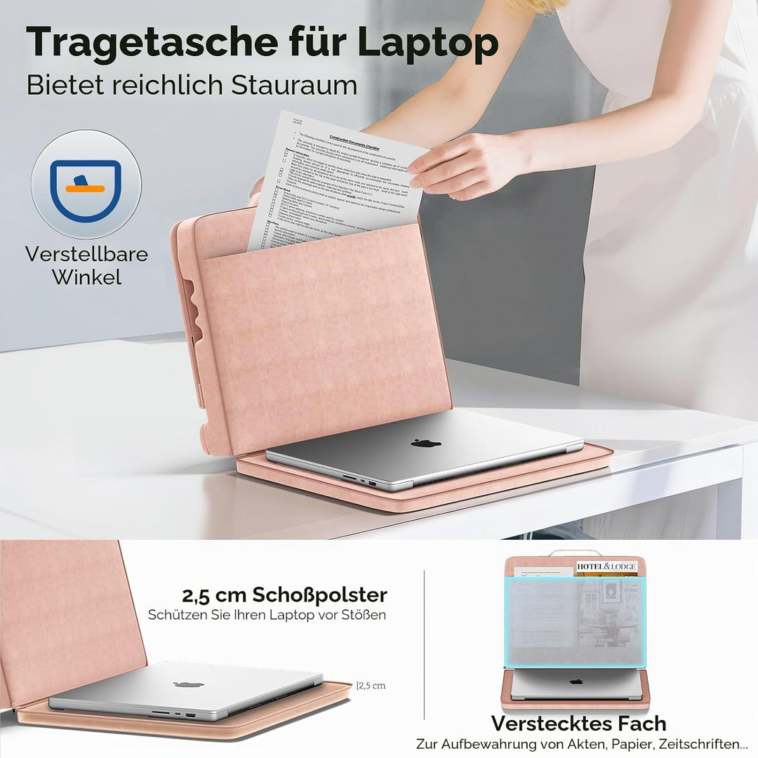 Laptop Kissen für Knietablett, Tablett Kissen Ständer, Laptoptisch Schoss fürs Bett/Sofa, Verstellba