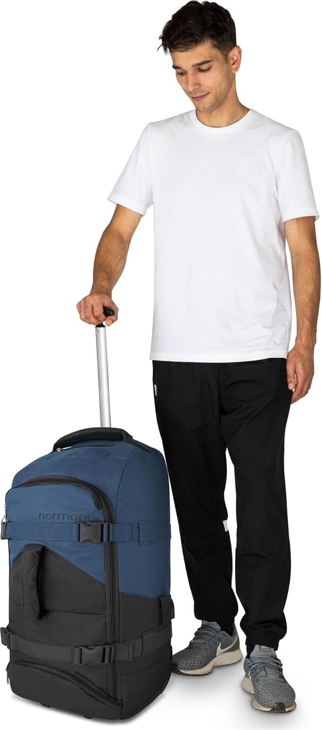 normani Backpacker Reisetaschen-Rucksack mit Trolleyfunktion - Trolley mit Frontloader Funktion und
