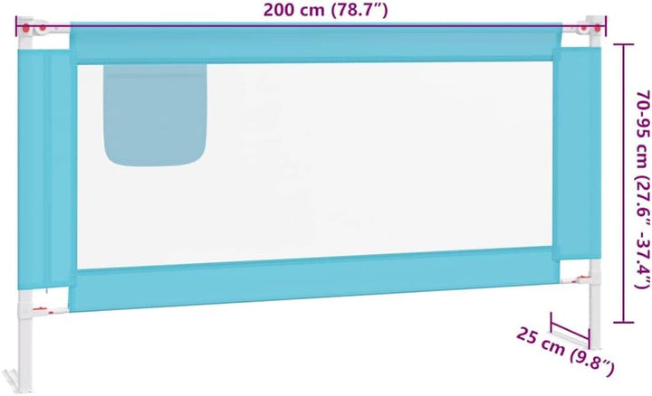 vidaXL Kleinkind Bettschutzgitter Bettgitter Kinderbettgitter Babybettgitter Gitter Kinderbett Babyb