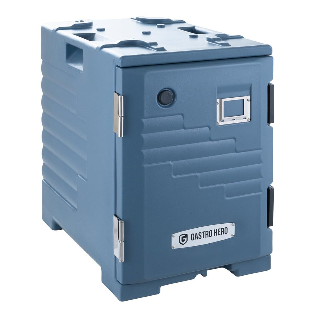 GastroHero Thermobox THBE90 | GN 1/1 Behälter | 90 Liter | Frontlader | isolierte Speisentransportbo