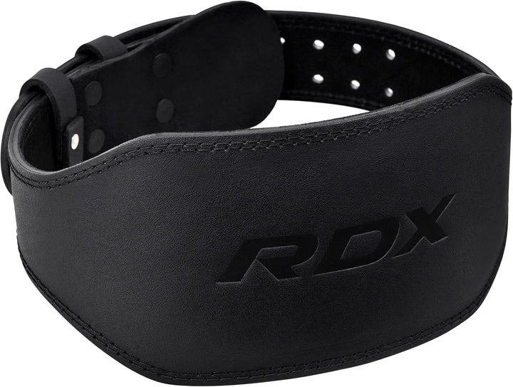 RDX Gewichthebergürtel Leder 4” und 6”, 10 Verstellbar Löcher Trainingsgürtel Schnalle, Powerlifitin