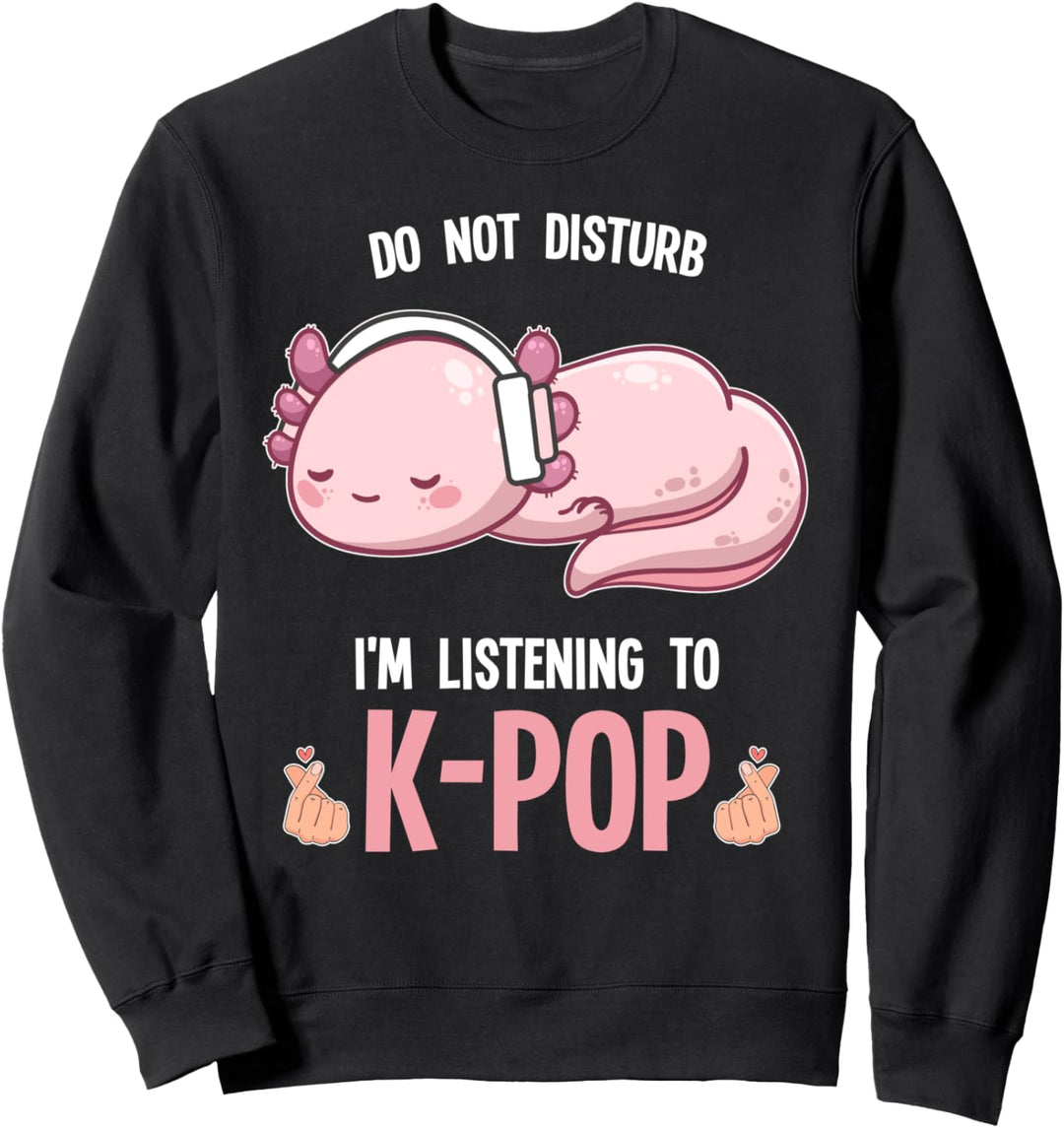 coole Mädchen hören K-pop Südkorea k-pop Sweatshirt